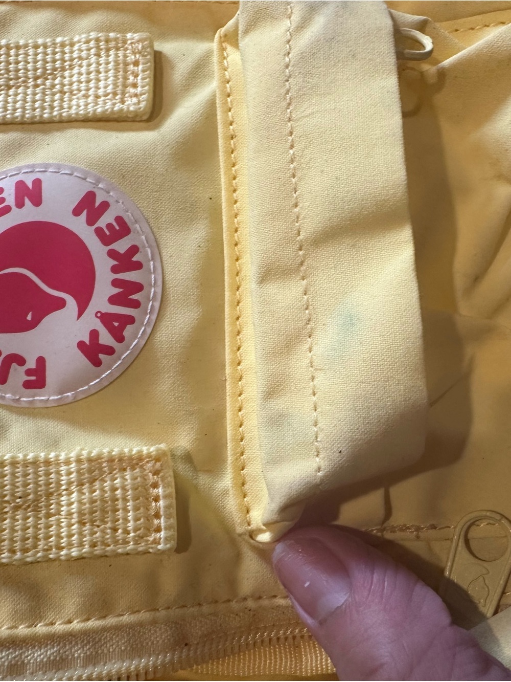 Mini Backpack — Bright Yellow - Picture 6 of 7